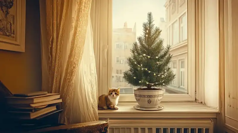 Small Christmas Trees for Small Spaces